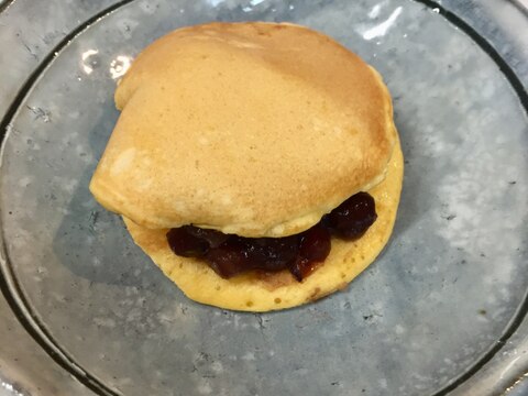 HMで どら焼き風パンケーキ